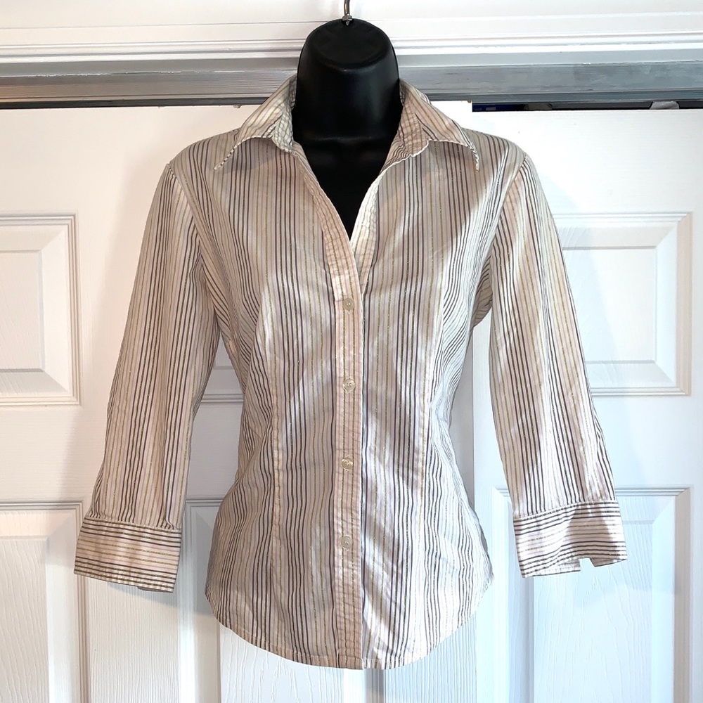 NEW YORK & co CITY STRETCH dress Shirt XS